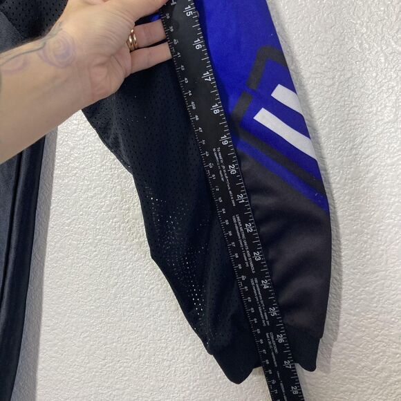 Shift Racing Motocross Jersey Mens Large Black Blue Recon Vented Long Sleeve - Picture 10 of 16